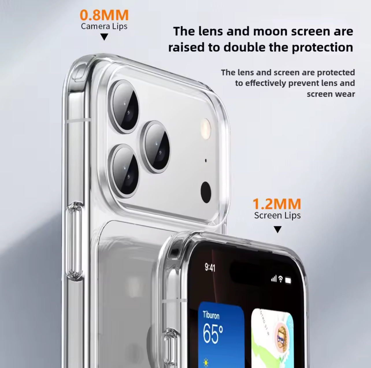 PJun Branded HD Clear MagSafe Hardshell Phone Case- iPhone 17 Series 2025 PJun Branded HD Clear MagSafe Hardshell Phone Case- iPhone 17 Series 2025